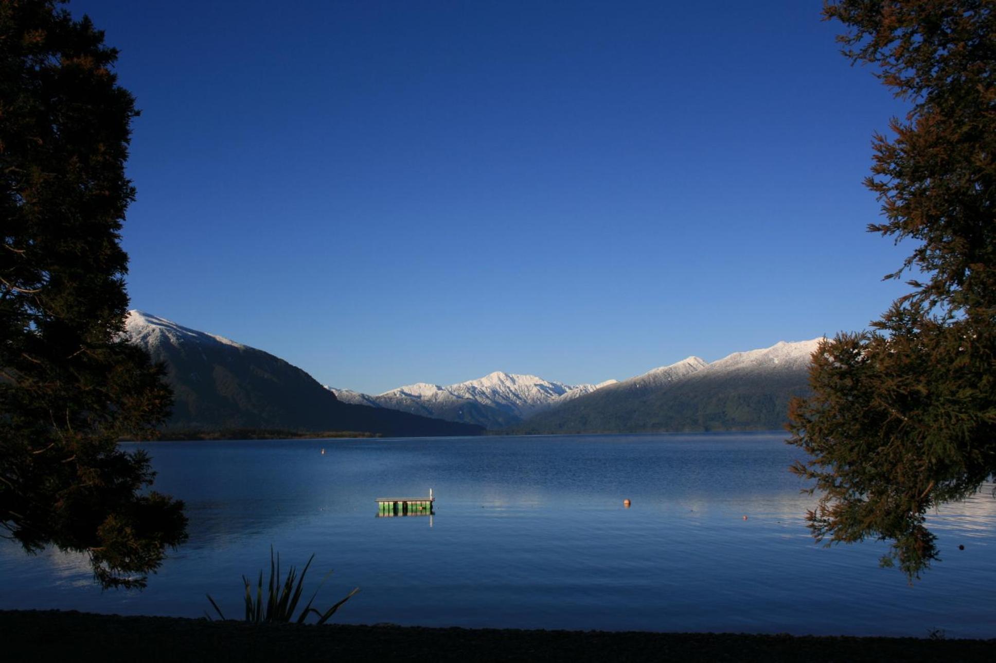 Hotel Lake Brunner Greymouth Esterno foto