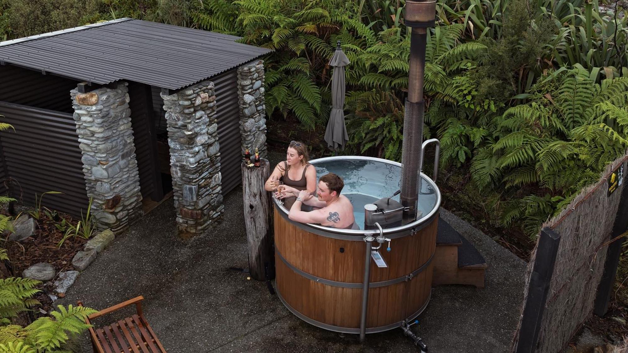 Hotel Lake Brunner Greymouth Esterno foto